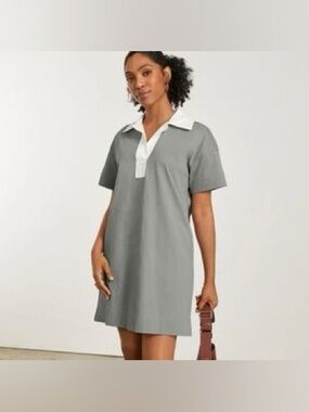 knee length dresses for ladies Everlane Corduroy Mini Dress in Black, Size Medium, Cotton